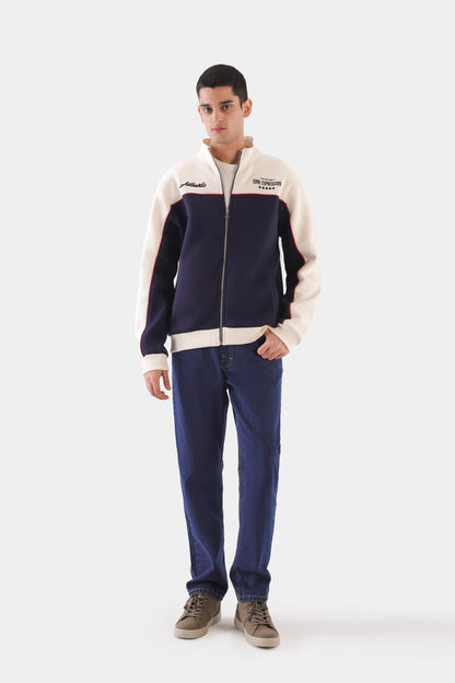 Relaxed Color Block Jacket - Cougar Clothing