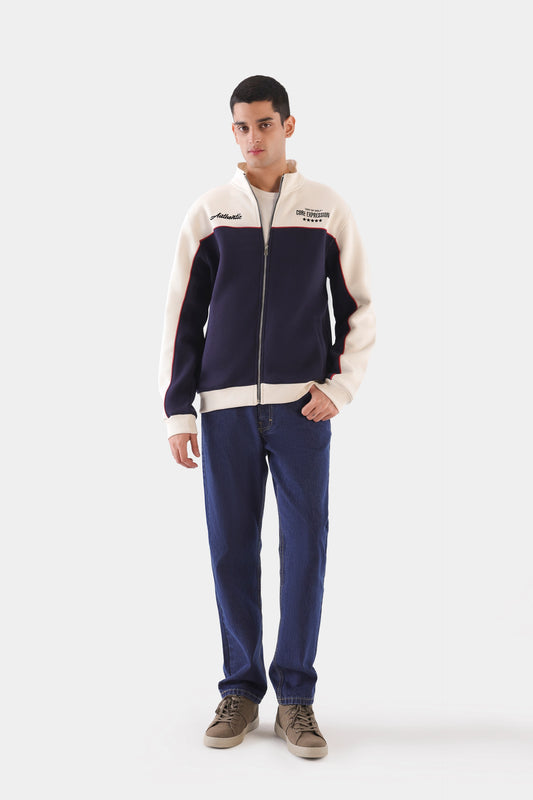 Relaxed Color Block Jacket - Cougar Clothing