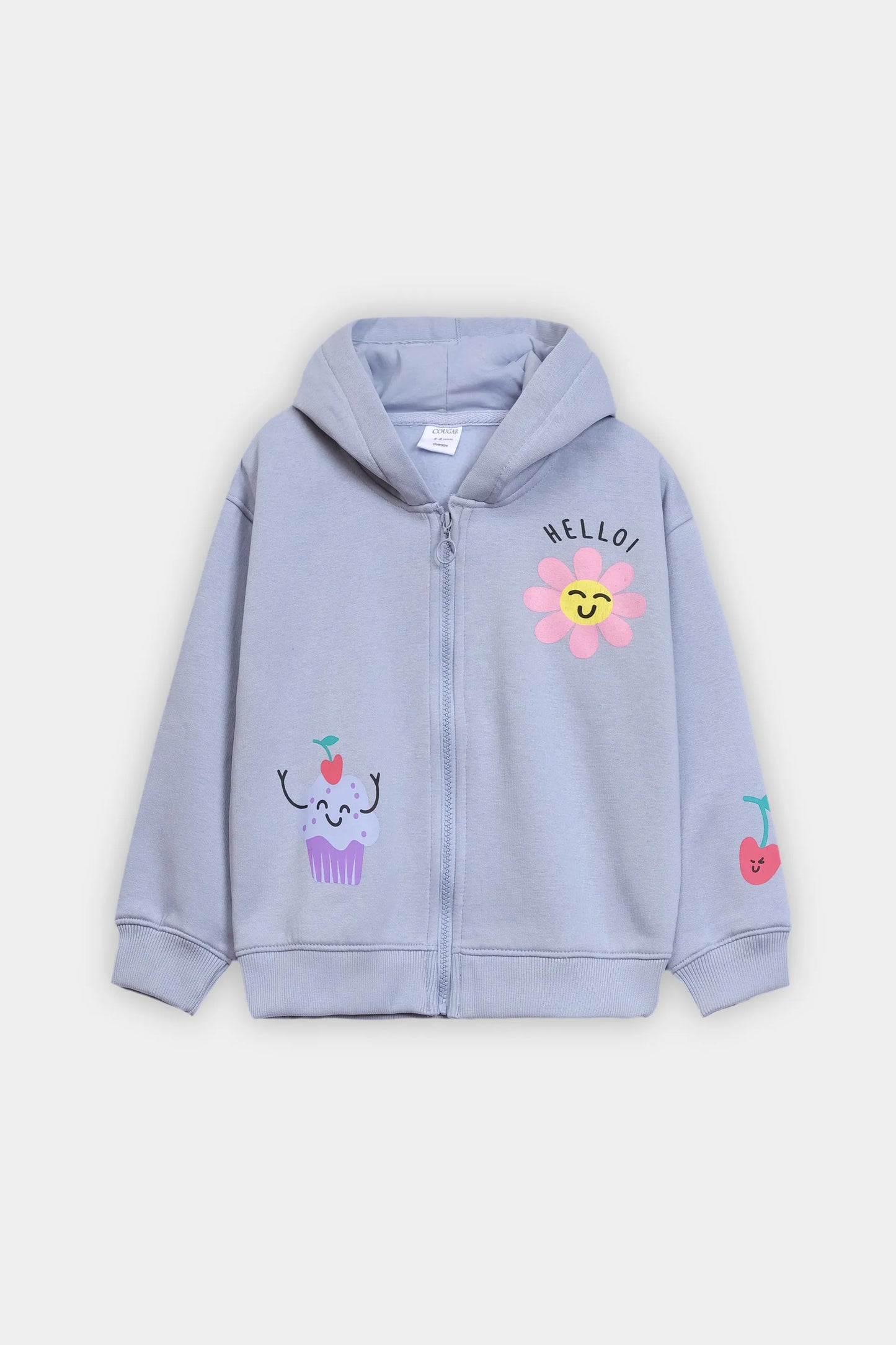 Oversized Zip-Up Hoodie - Cougar Clothing