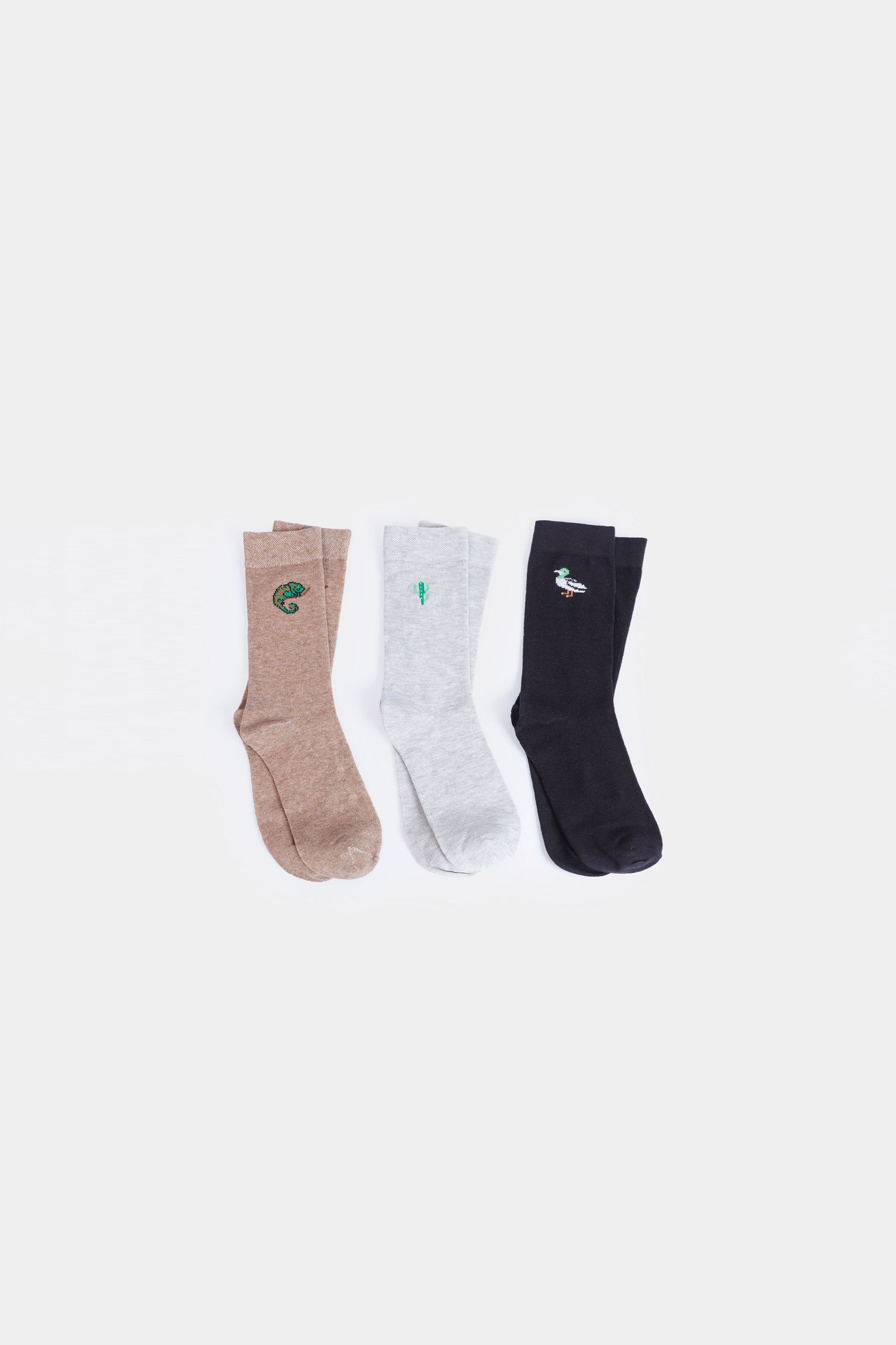 Pack of 3 Crew Socks - Cougar Clothing