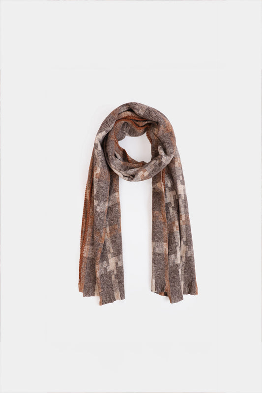 Square Knit Shawl - Cougar Clothing