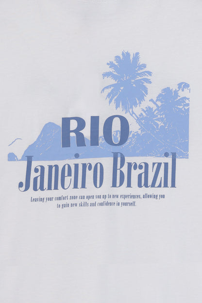 Relaxed Graphic T-Shirt - Cougar Clothing