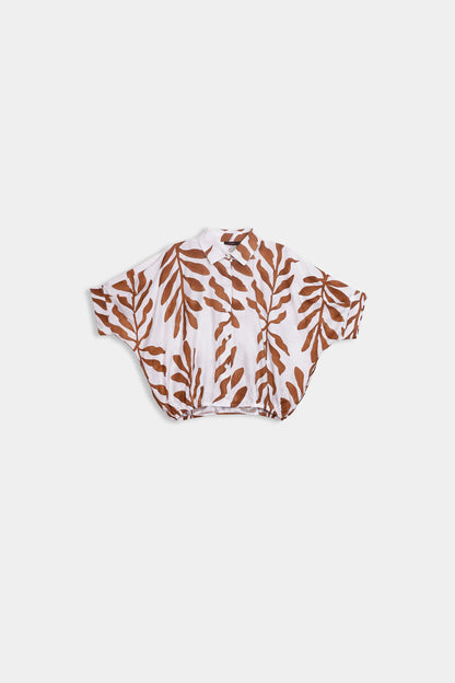 Kimono Elasticated Shirt - Cougar Clothing