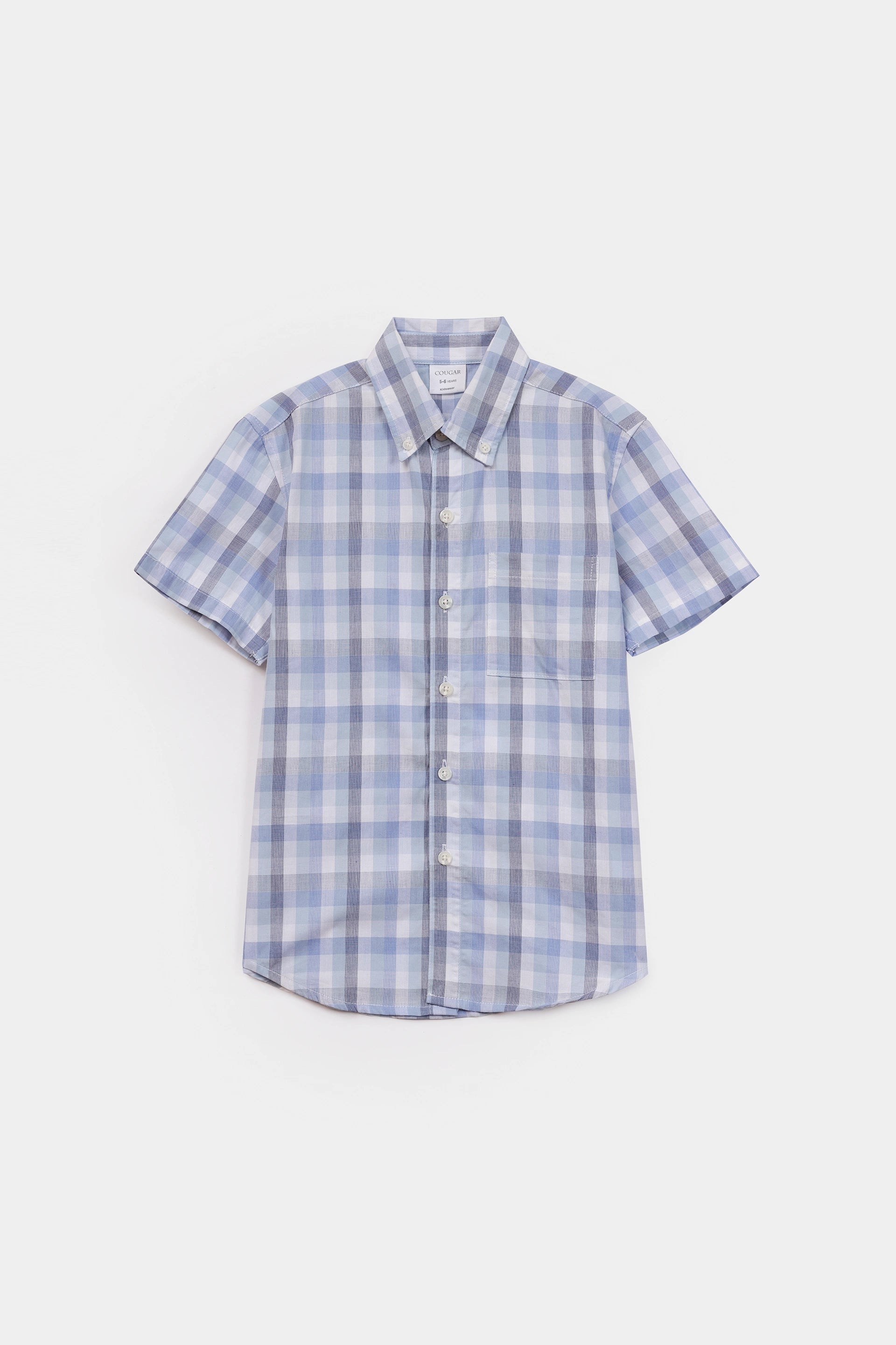 Short Sleeve Check Shirt - Cougar Clothing
