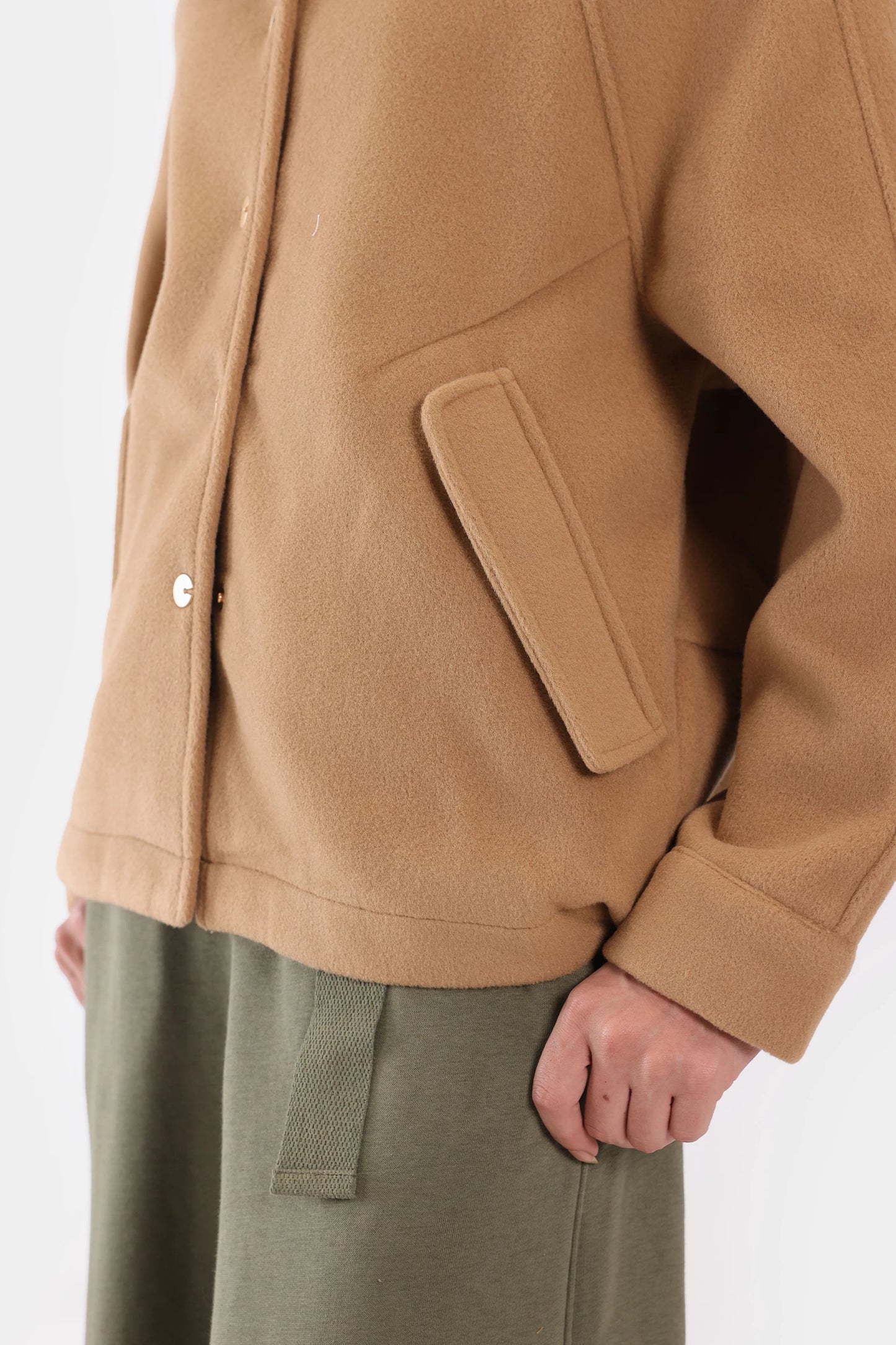 Tweed Buttoned Jacket - Cougar Clothing