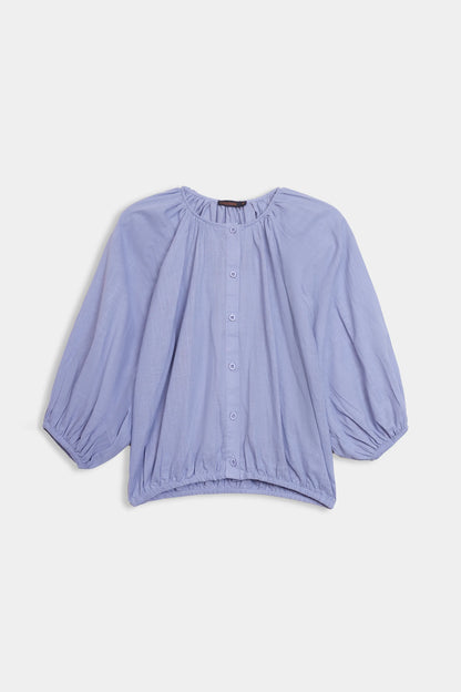 Button-Down Cotton Top - Cougar Clothing