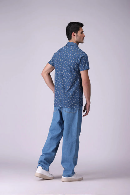 All Over Printed Polo - Cougar Clothing