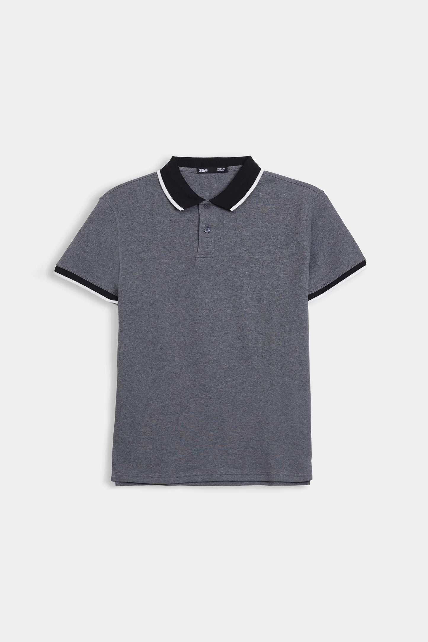 Textured Interlock Polo - Cougar Clothing