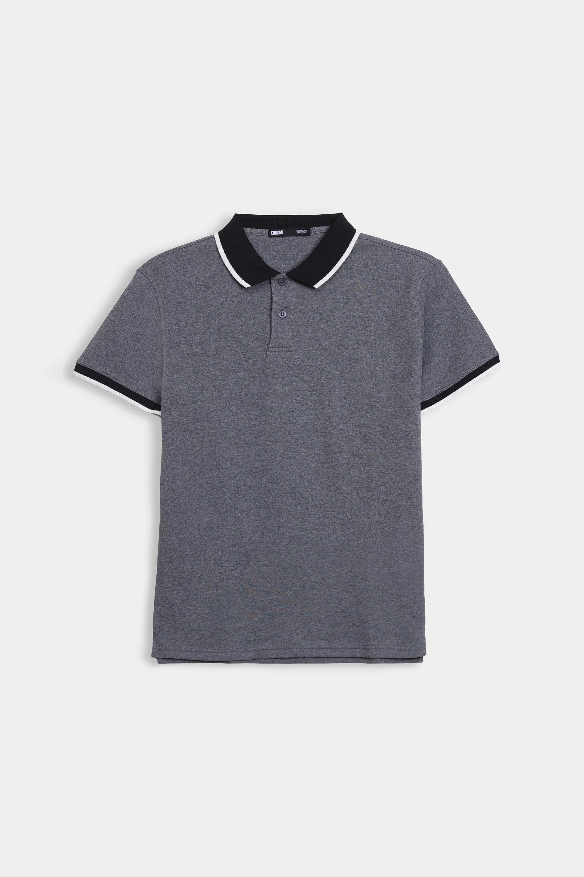 Textured Interlock Polo - Cougar Clothing