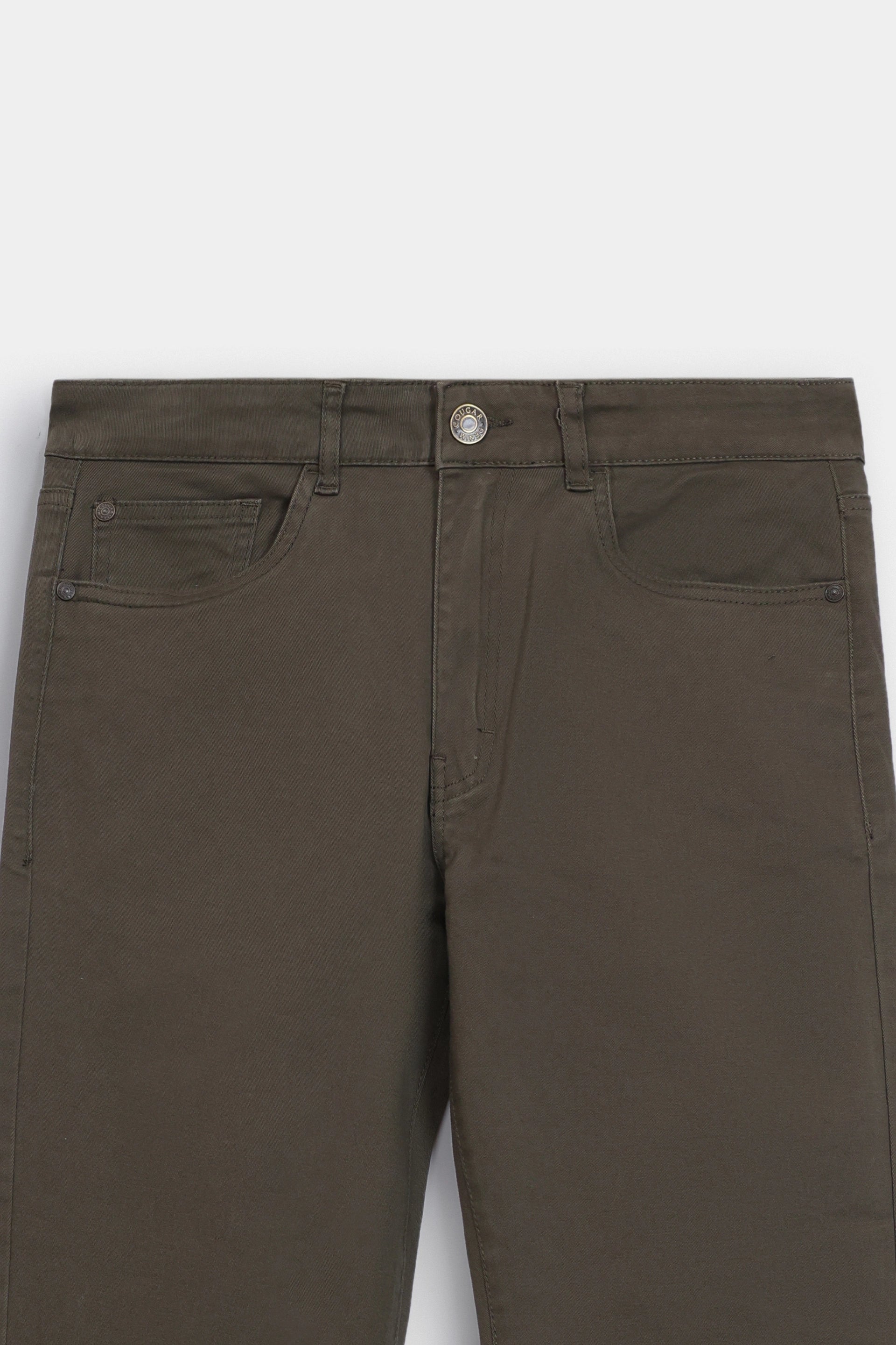 Tapered 5 Pockets Pants - Cougar Clothing