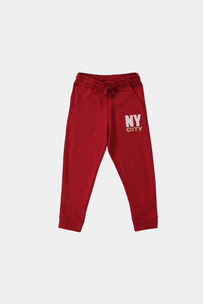 Jogger Pants With Applique Patches - Cougar Clothing