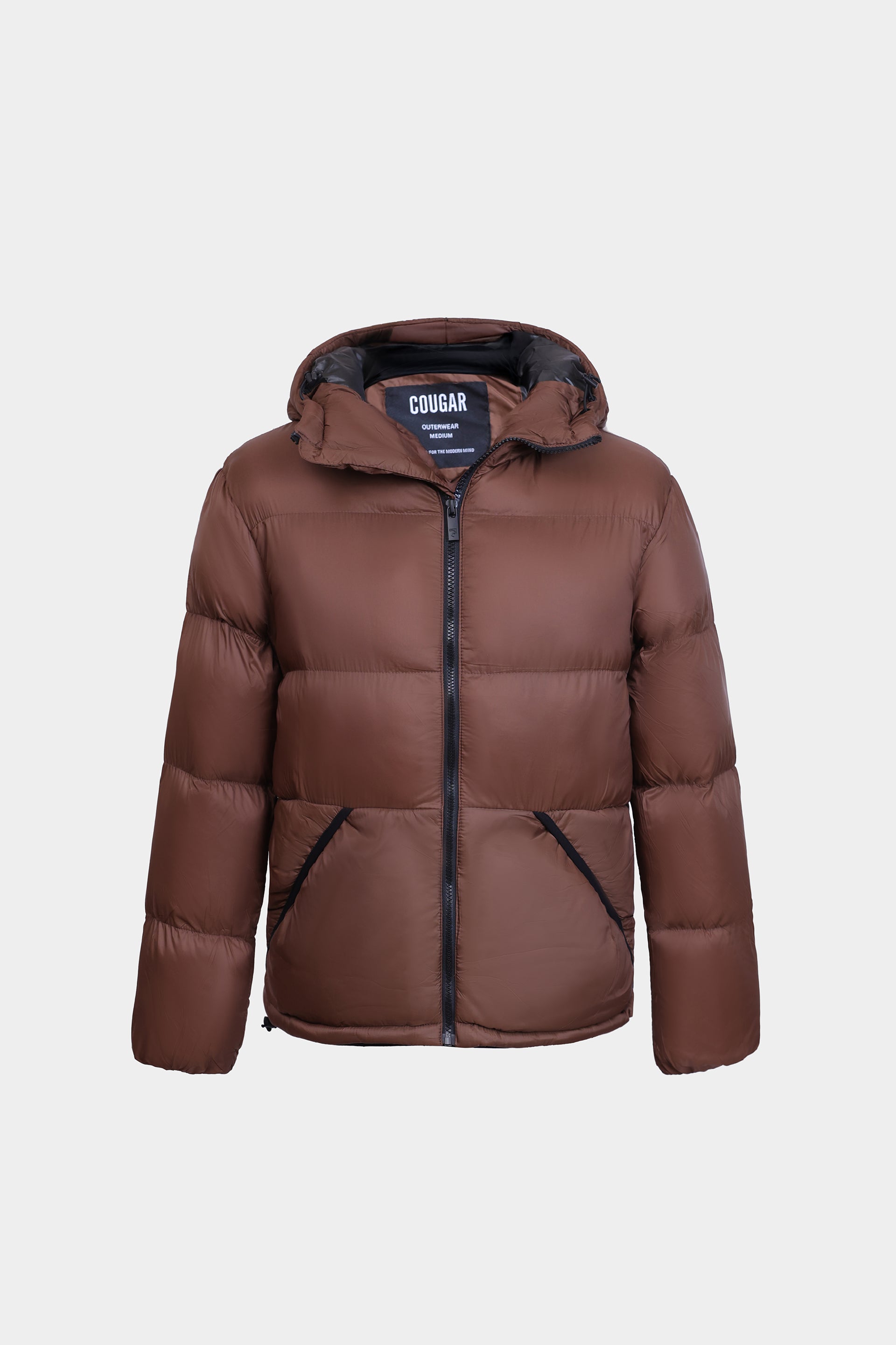 Hooded Puffer Jacket - Cougar Clothing