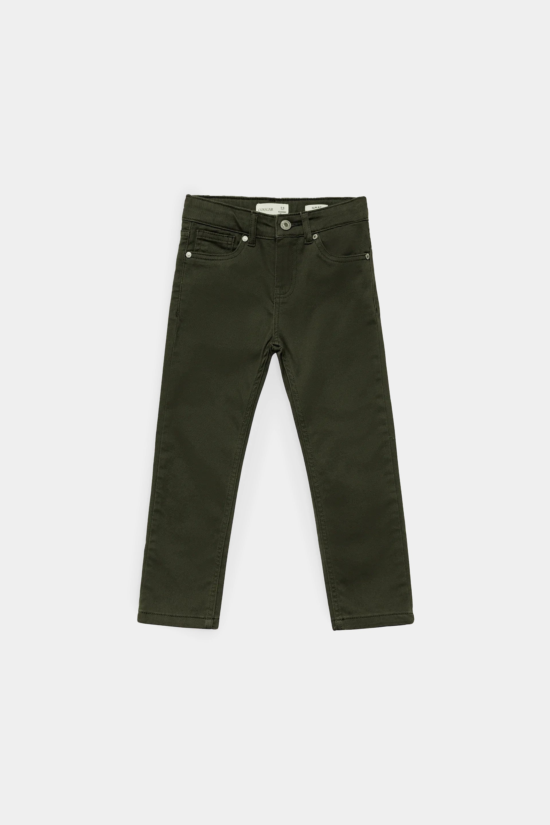 Slim Fit 5 Pocket Pants - Cougar Clothing