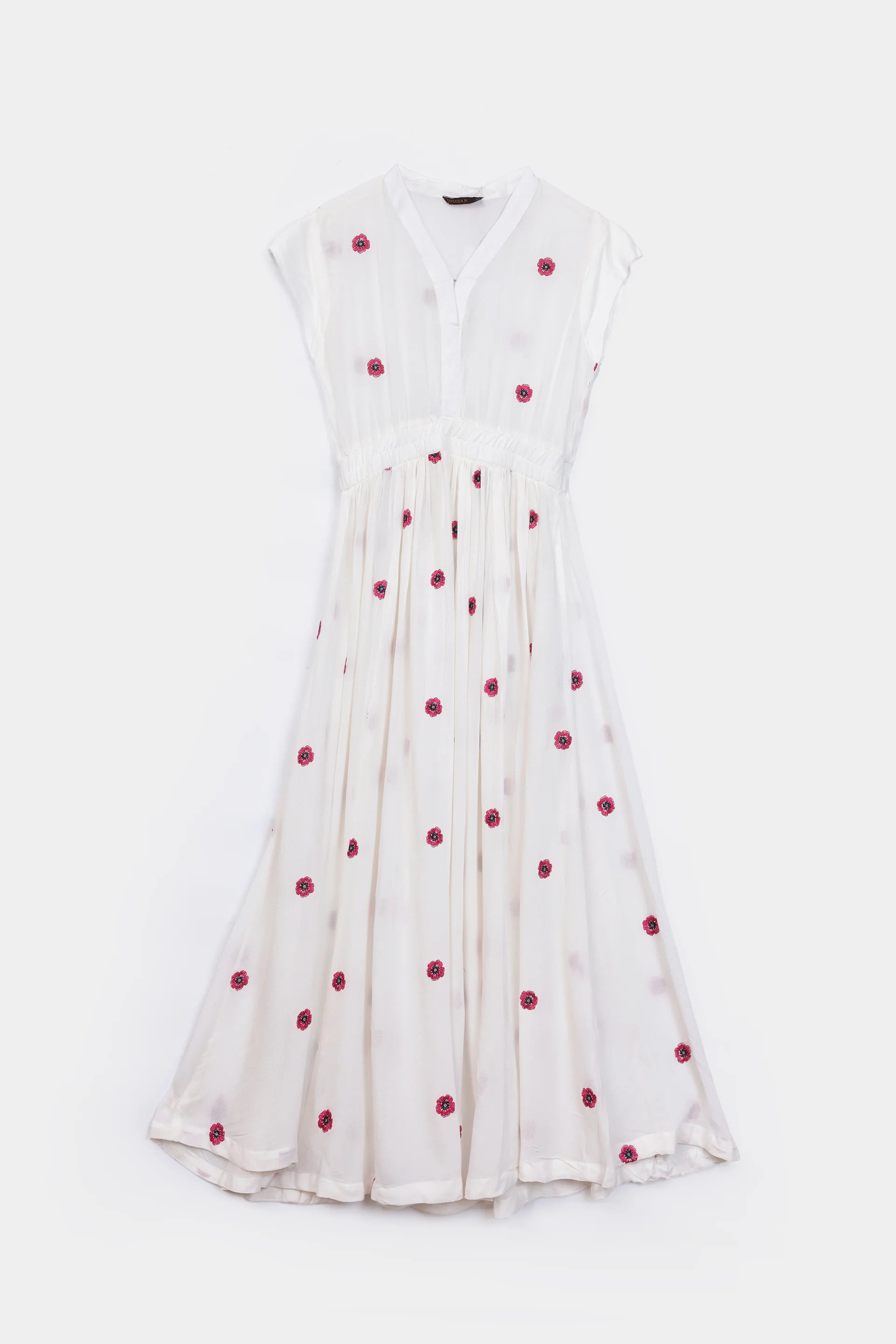 Georgette Embroidered Dress - Cougar Clothing
