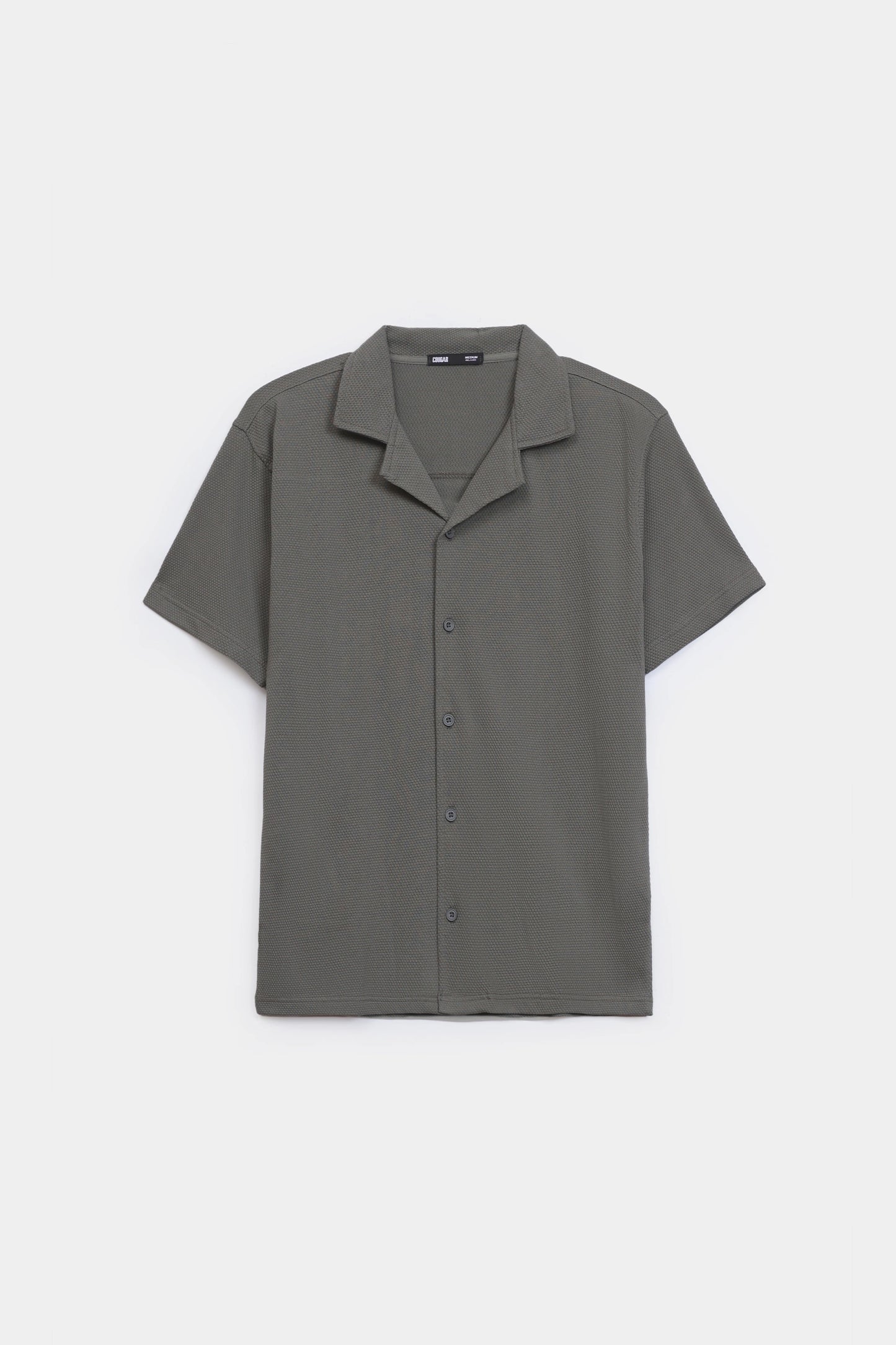 Relaxed Textured Shirt - Cougar Clothing