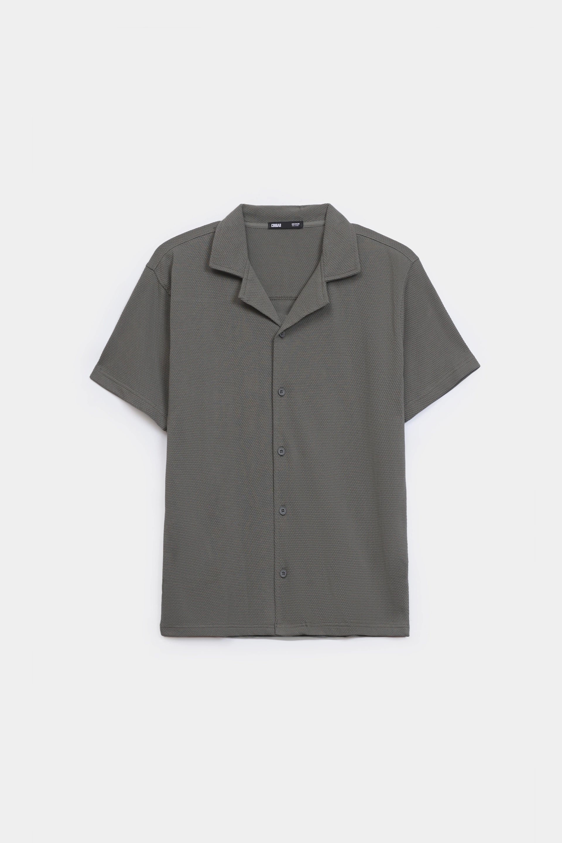 Relaxed Textured Shirt - Cougar Clothing