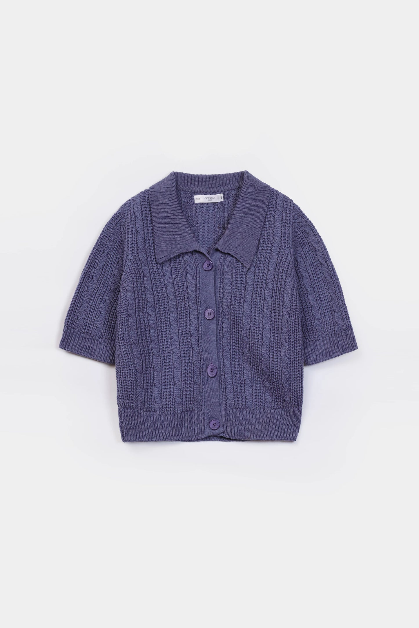 Short Sleeved Cardigan - Cougar Clothing