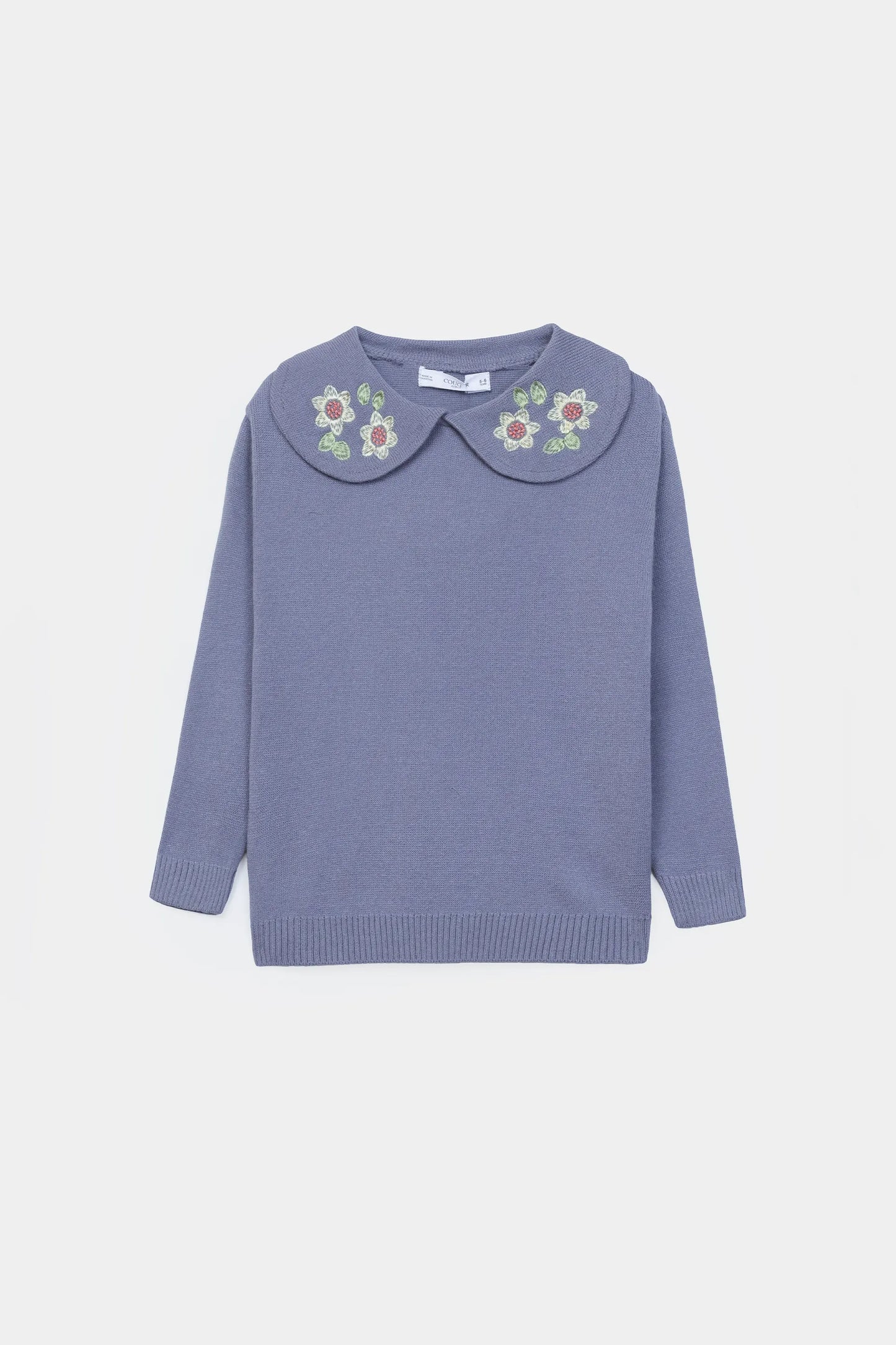 Peter Pan Collared Sweater - Cougar Clothing