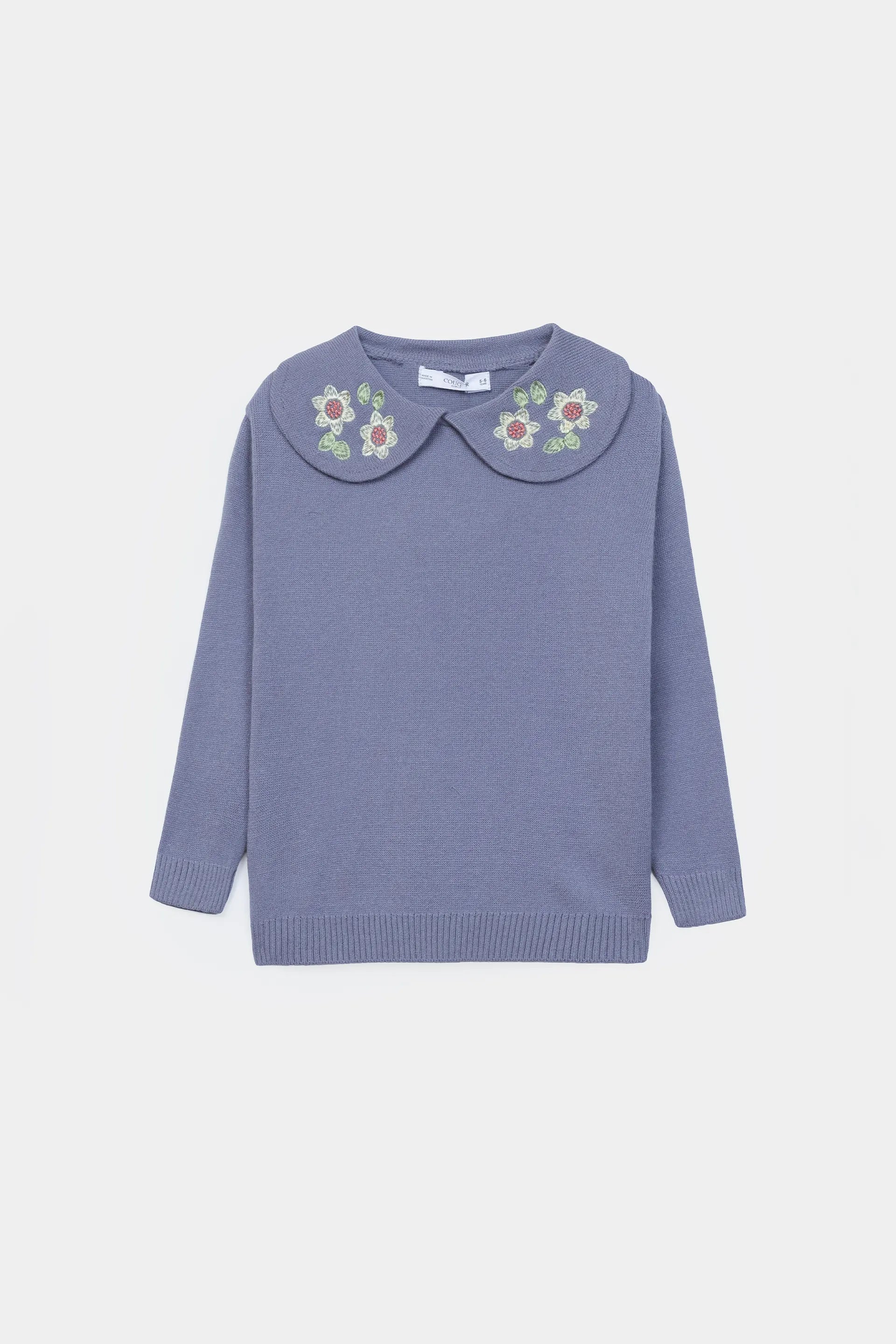 Peter Pan Collared Sweater - Cougar Clothing