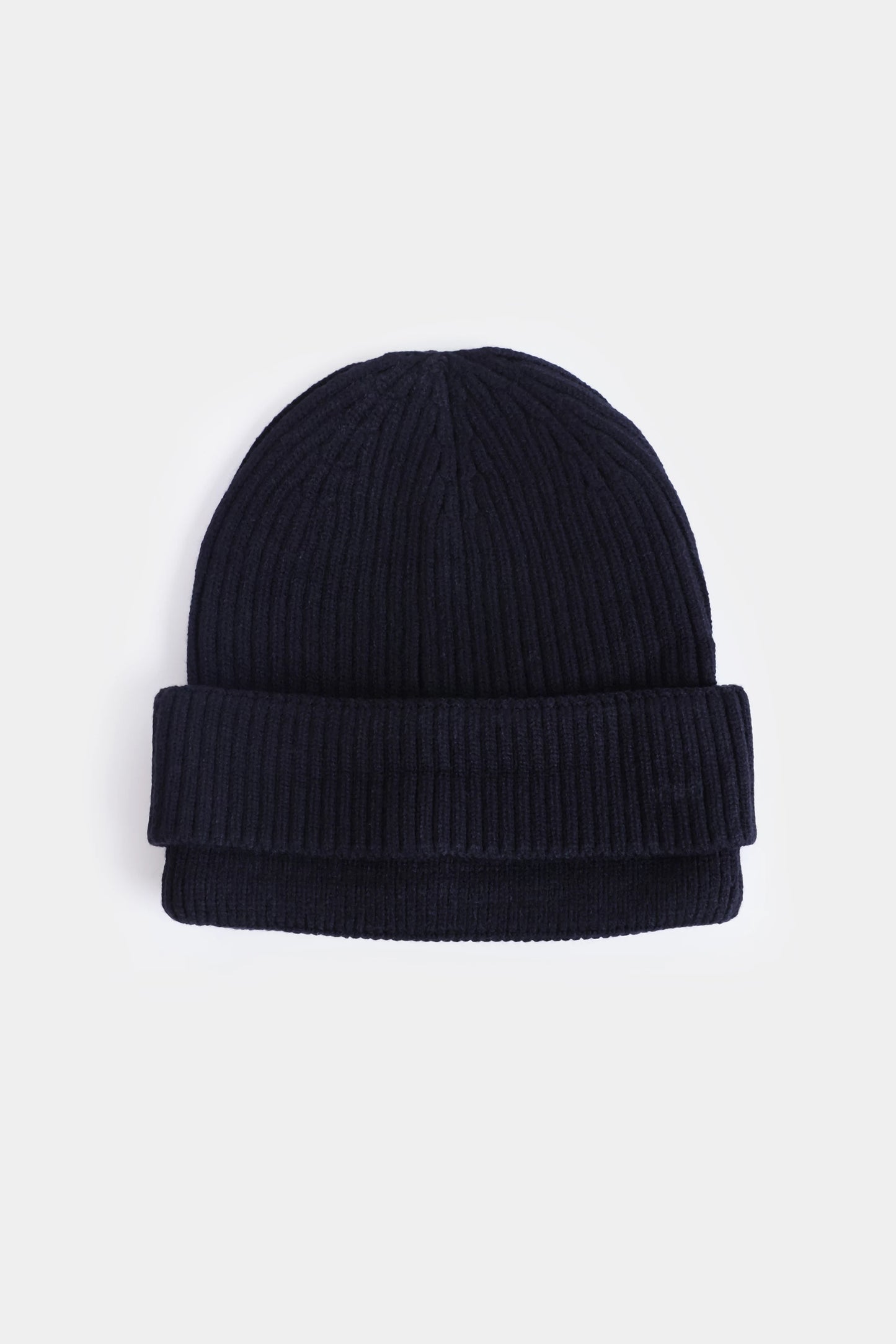 Beanie With Double Turn Up Cuff
