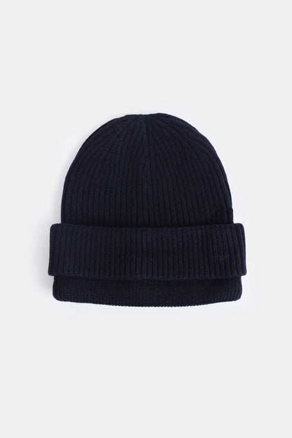 Beanie With Double Turn Up Cuff