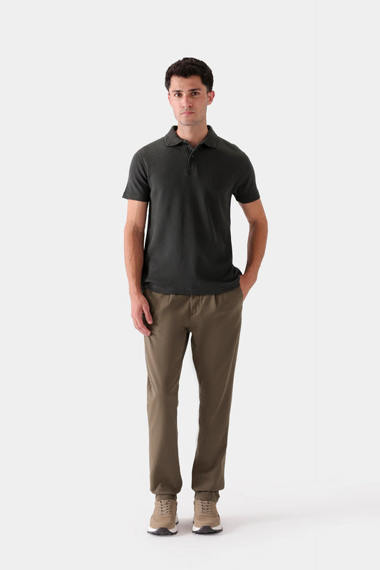 Classic Waffle Polo - Cougar Clothing