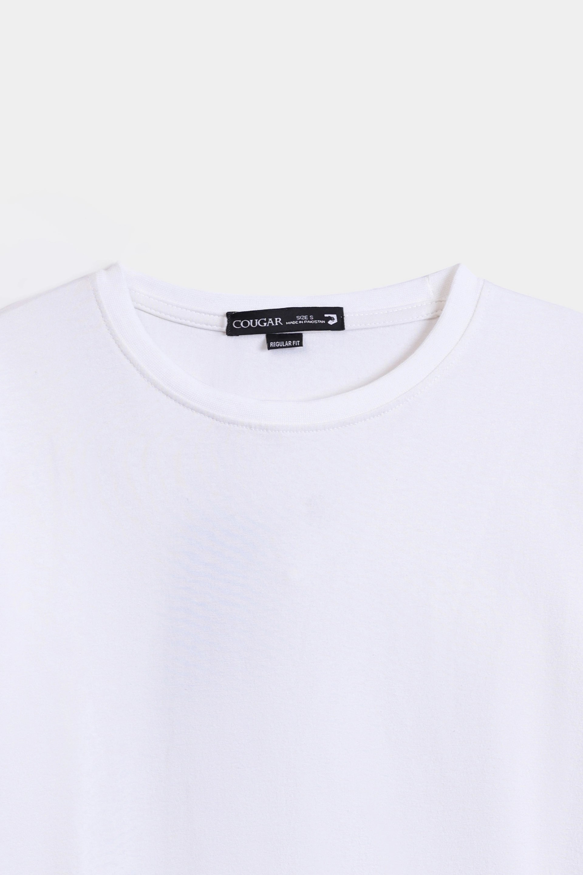 Basic Cotton T-Shirt - Cougar Clothing