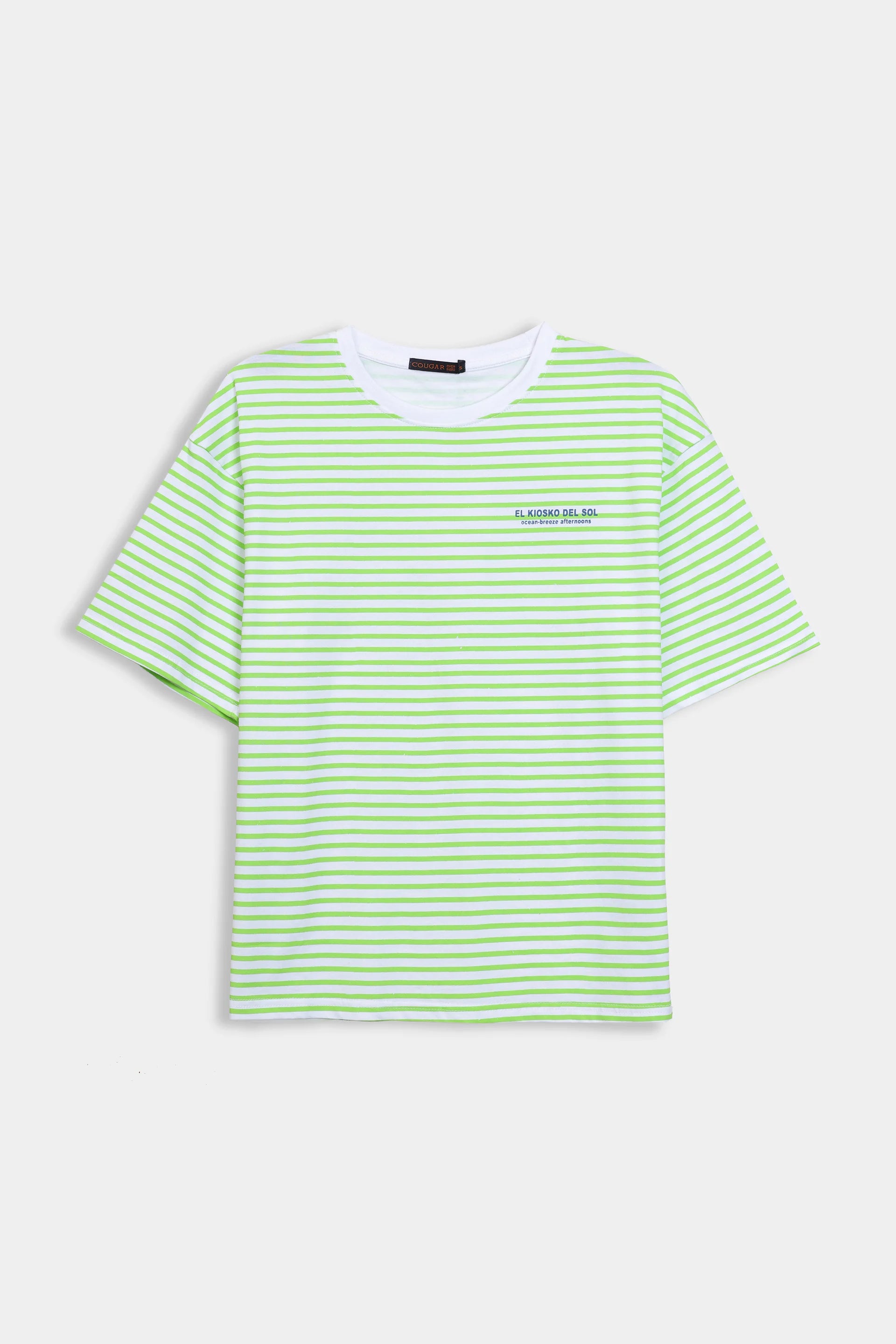 Striped Jersey T-Shirt - Cougar Clothing