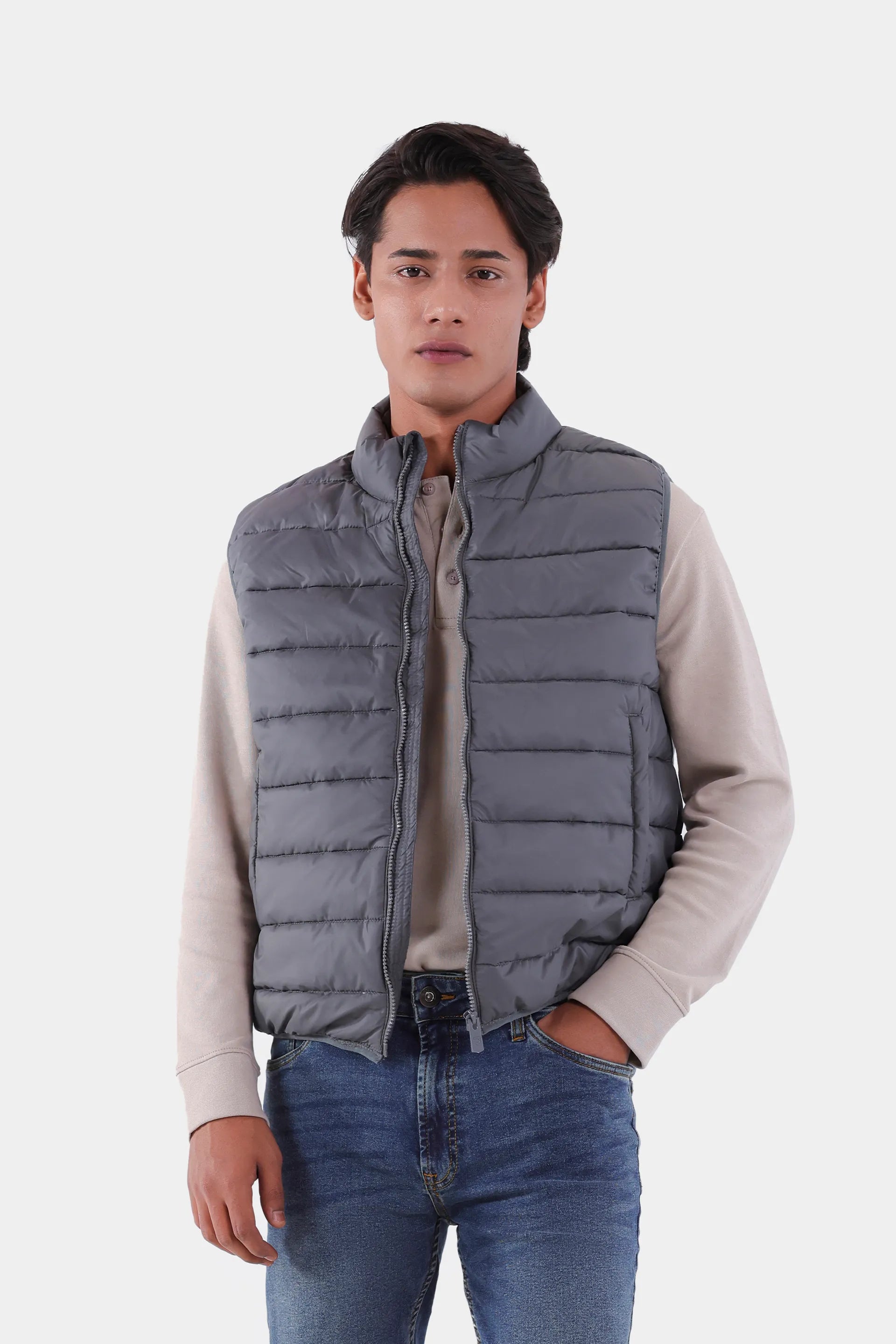 Mock Neck Gilet - Cougar Clothing