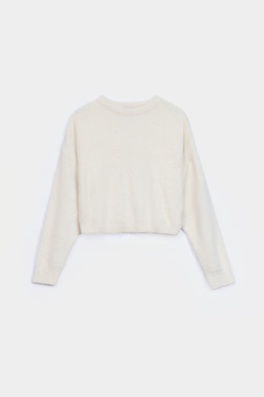 Drop Shoulder Sweater - Cougar Clothing