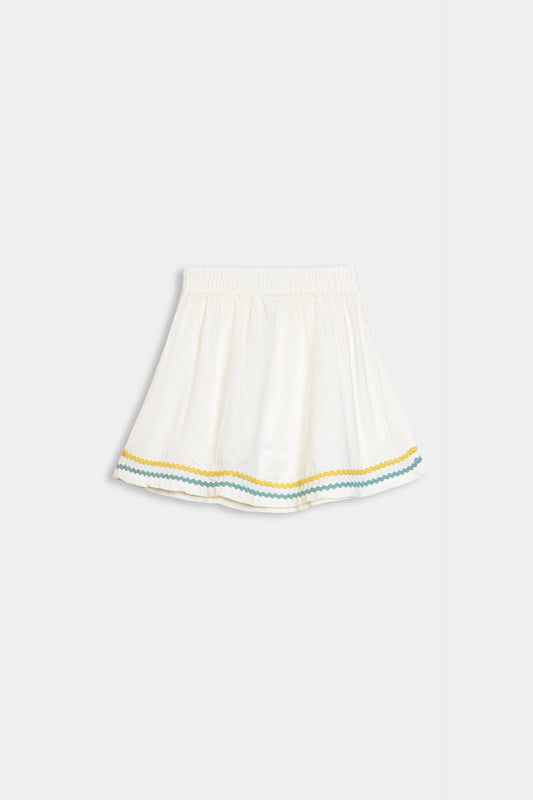 Lace Trimmed Skirt - Cougar Clothing