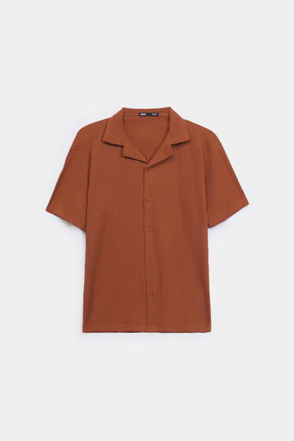 Relaxed Waffle Shirt - Cougar Clothing
