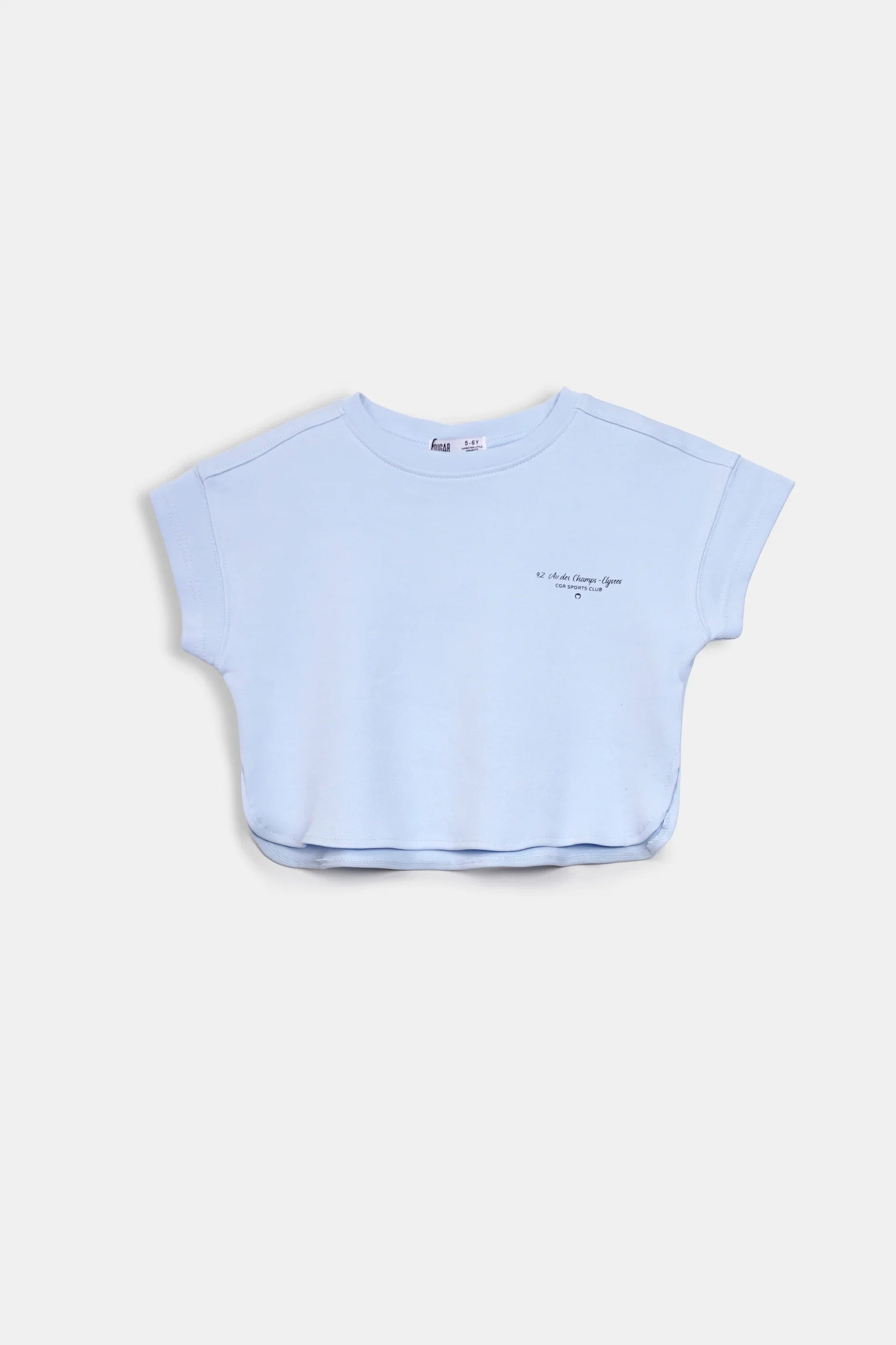 Interlock Text Print T-Shirt - Cougar Clothing