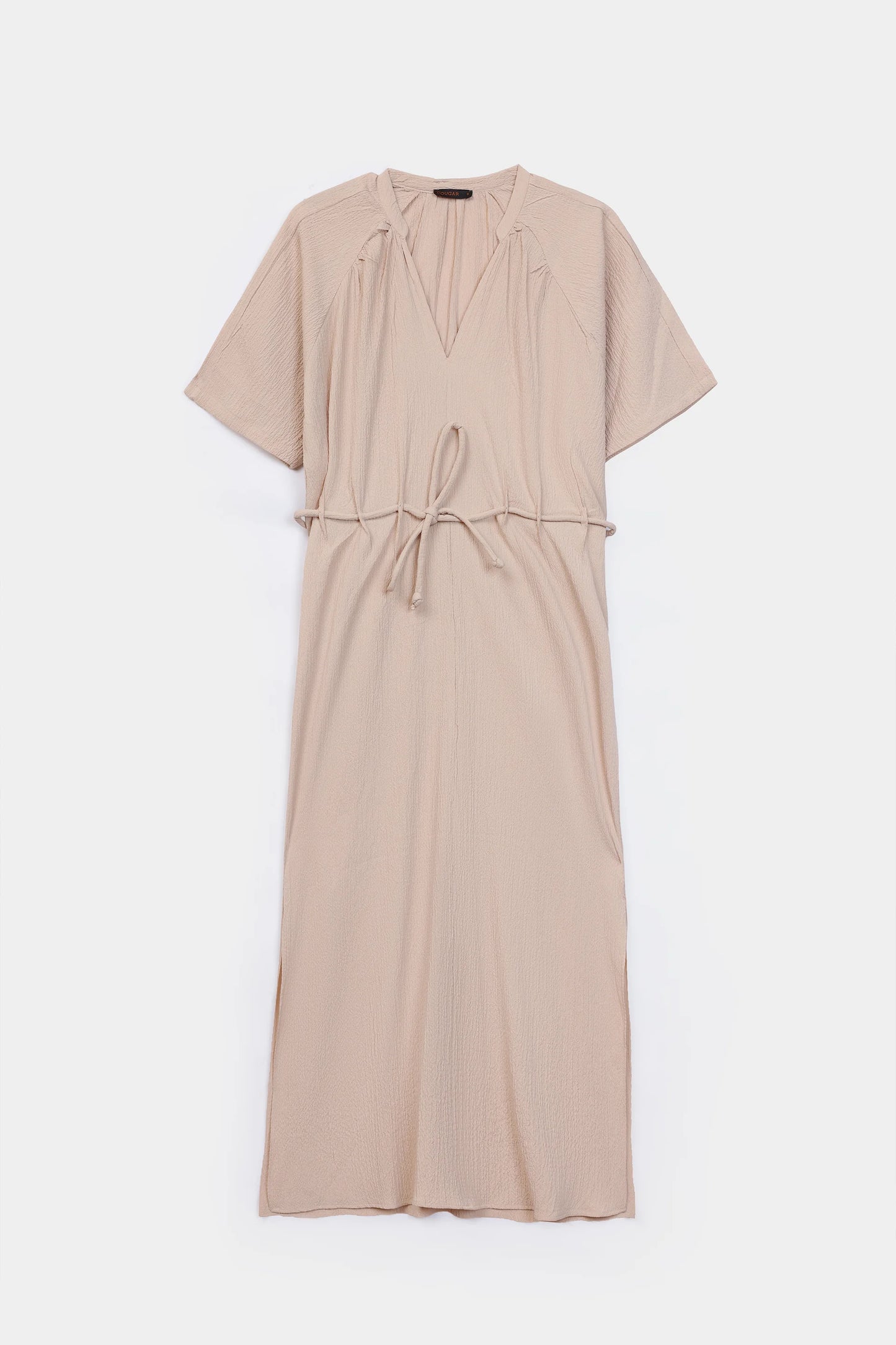 Crushed Midi Dress - Cougar Clothing