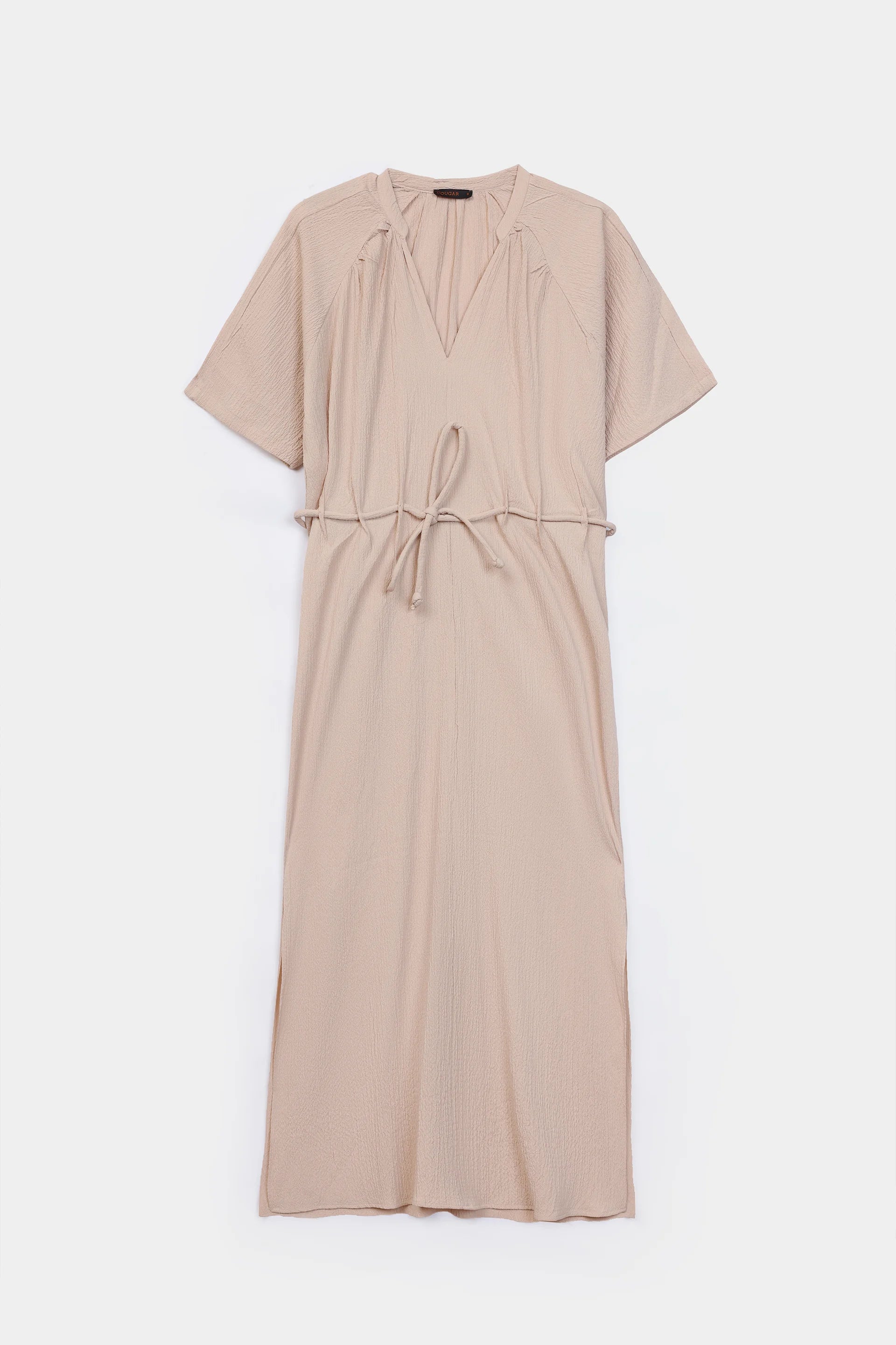 Crushed Midi Dress - Cougar Clothing