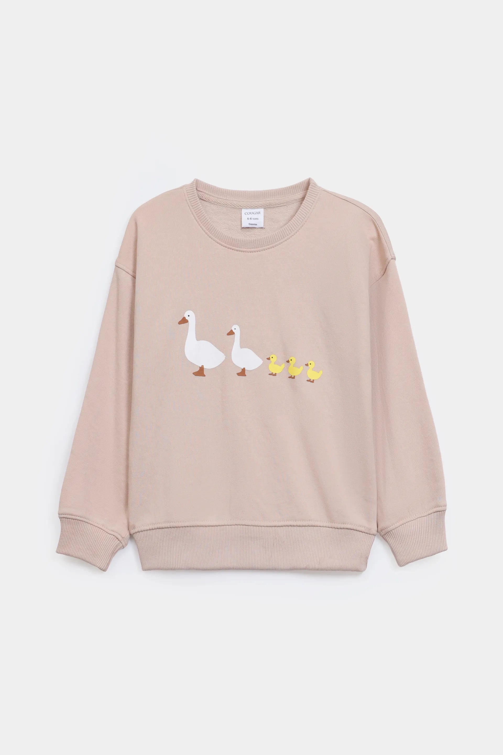 Goose-Family Graphic Sweatshirt - Cougar Clothing