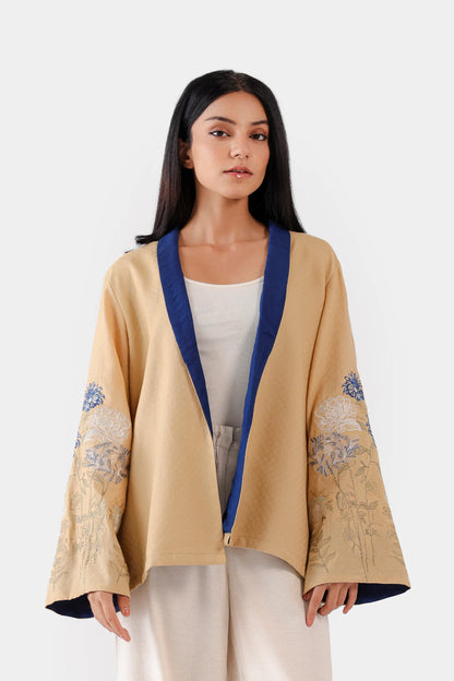Embroidered Kimono - Cougar Clothing
