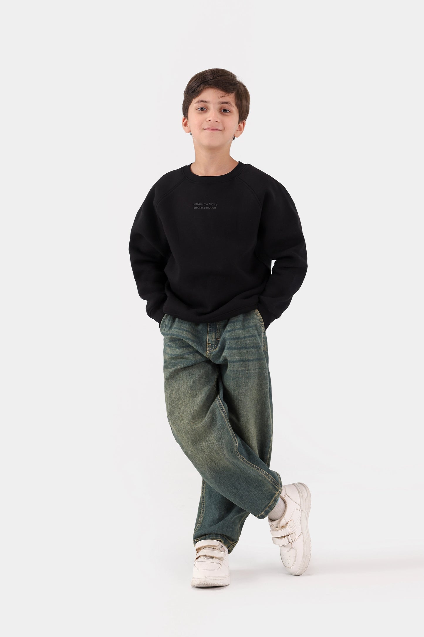 Raglan Fleece Sweatshirt - Cougar Clothing