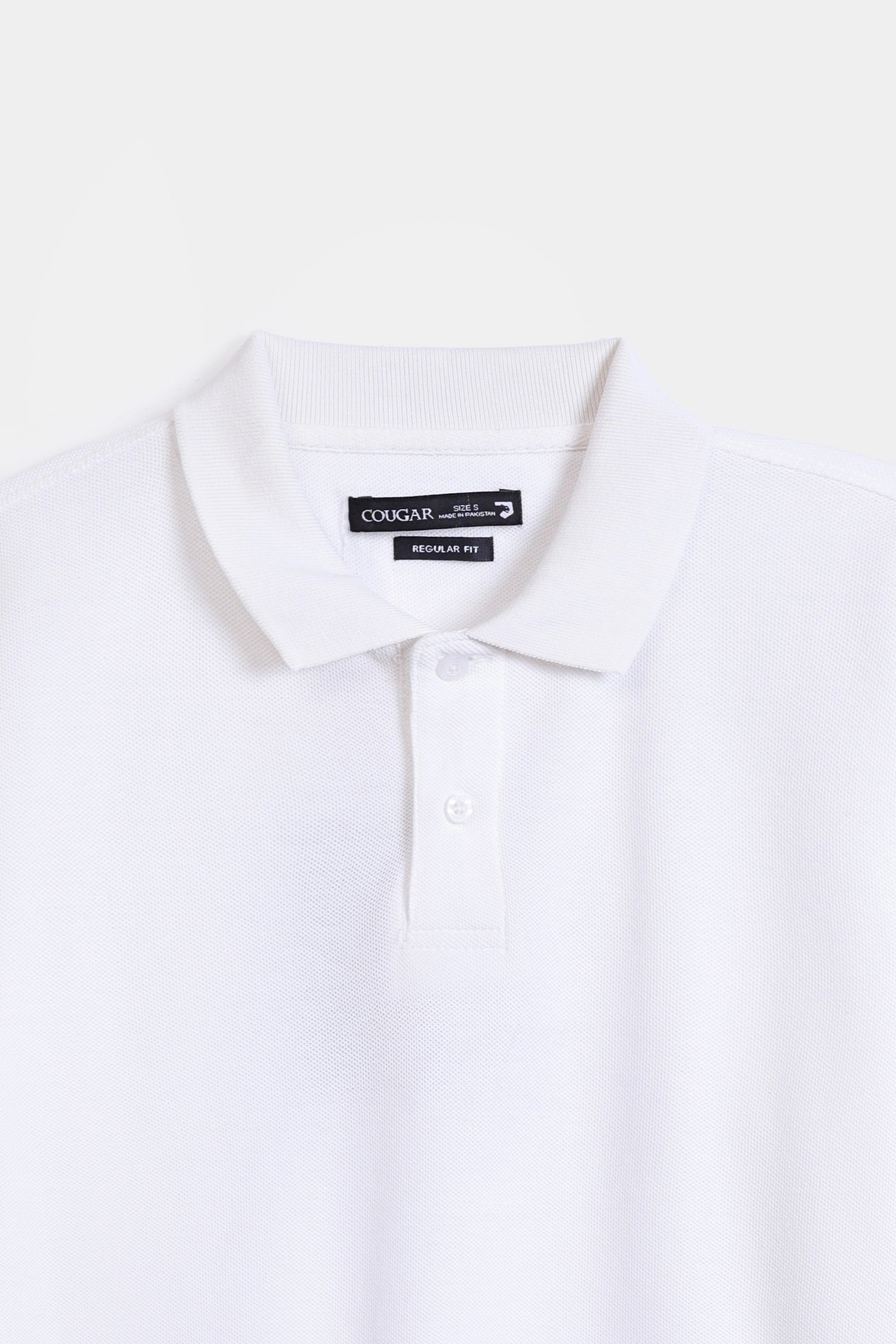 Honeycomb Knit Polo - Cougar Clothing