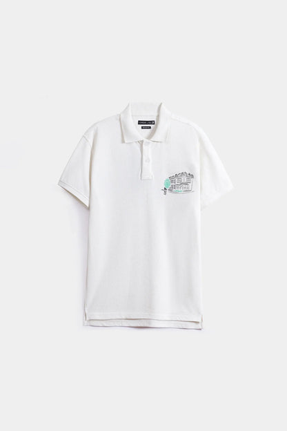 Regular Fit Printed Polo - Cougar Clothing