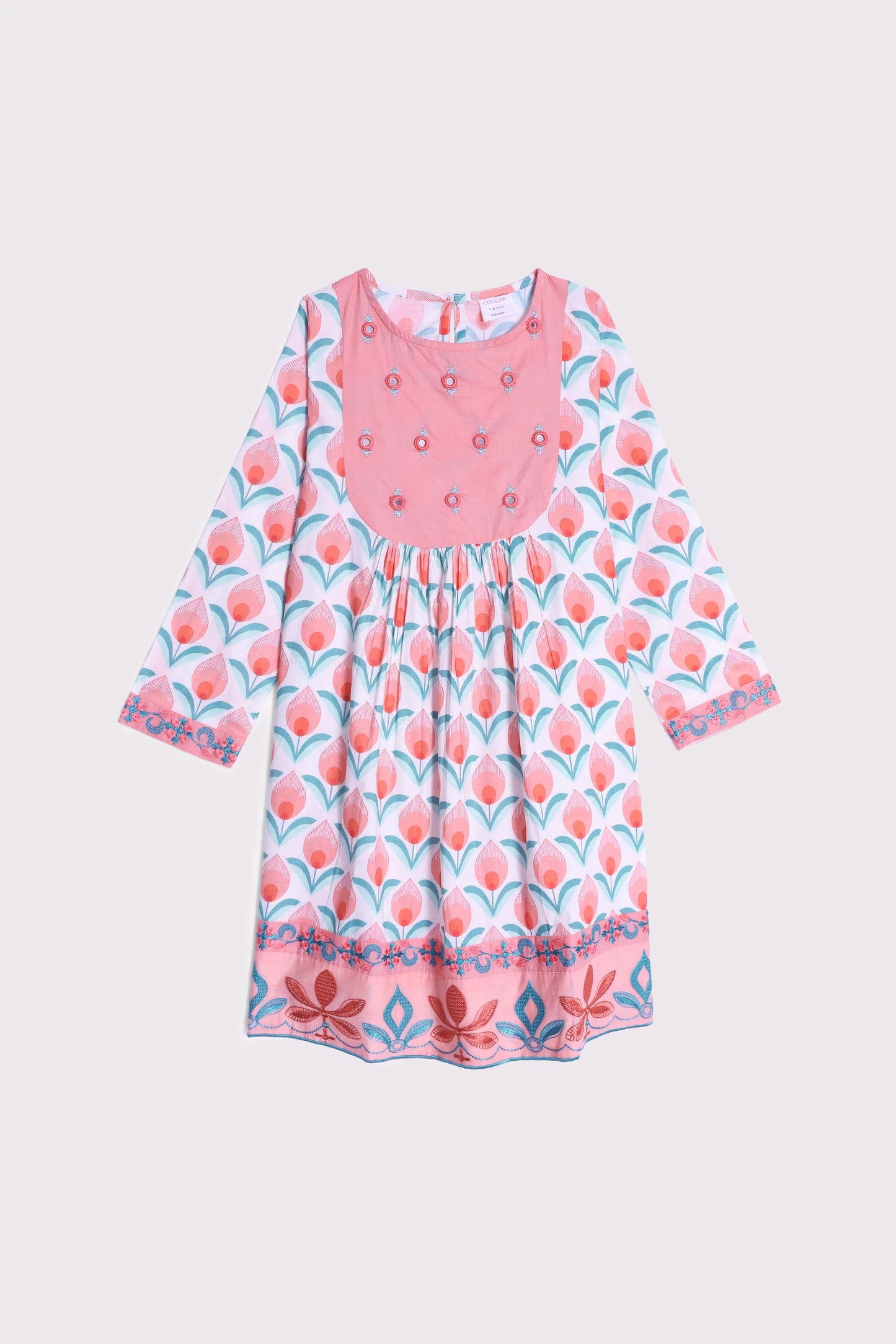 2 Piece- Embroidered Lawn Suit - Cougar Clothing