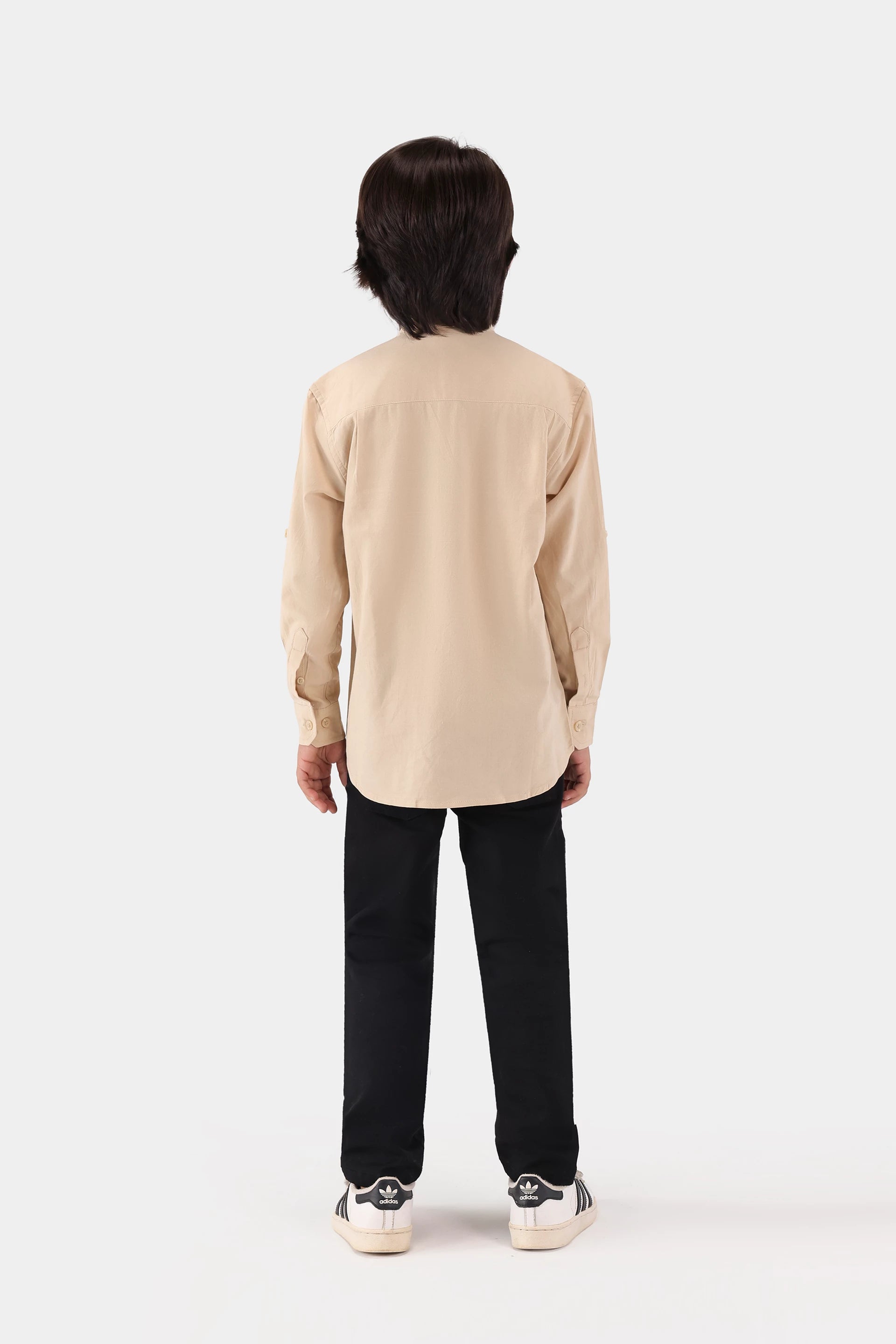 Band Collar Shirt - Cougar Clothing