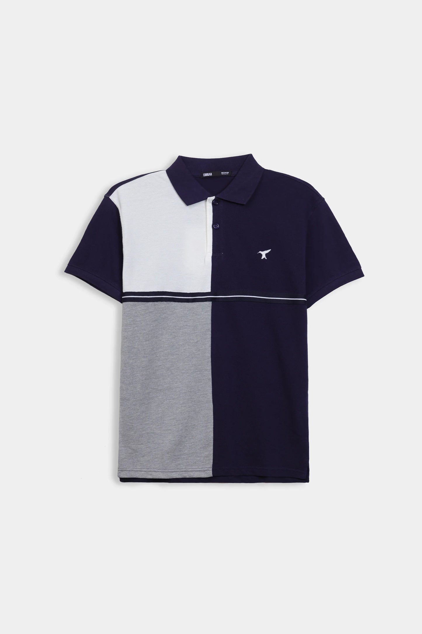 Color Block Polo - Cougar Clothing