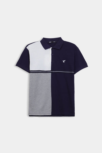 Color Block Polo - Cougar Clothing