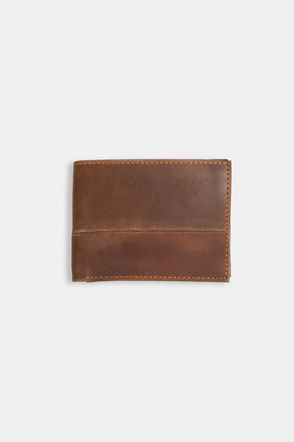 Vintage Espresso Leather Wallet - Cougar Clothing