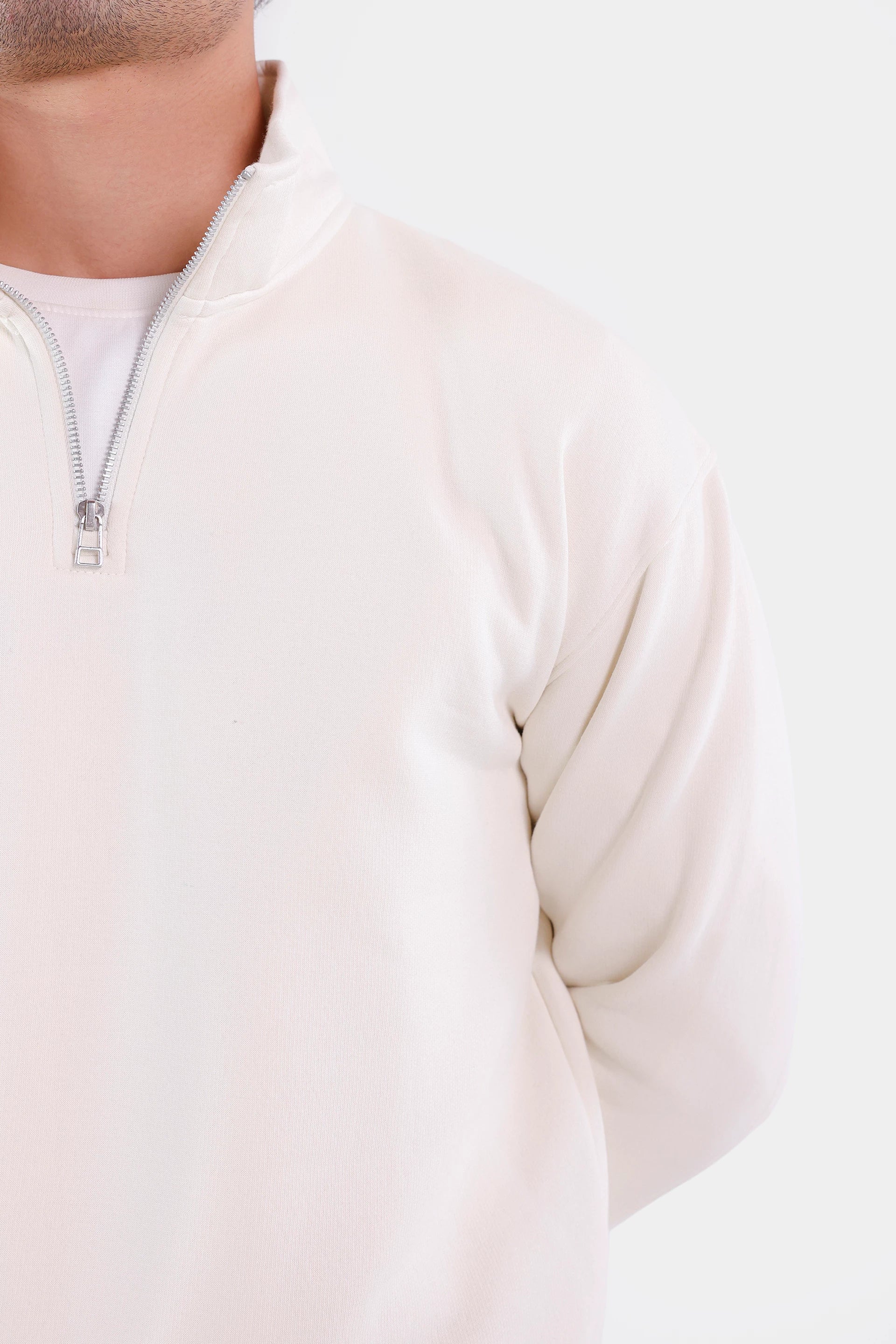 Oversized Quarter Zip Pullover - Cougar Clothing
