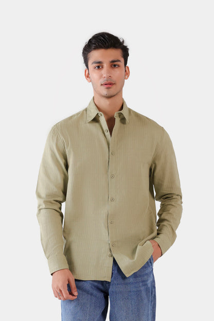 Dobby Jacquard Shirt - Cougar Clothing