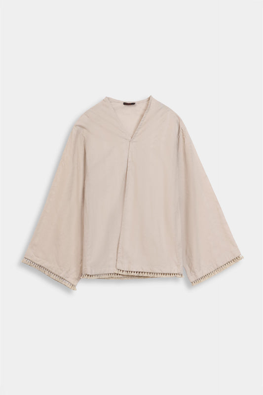 Lace-Trimmed Top - Cougar Clothing