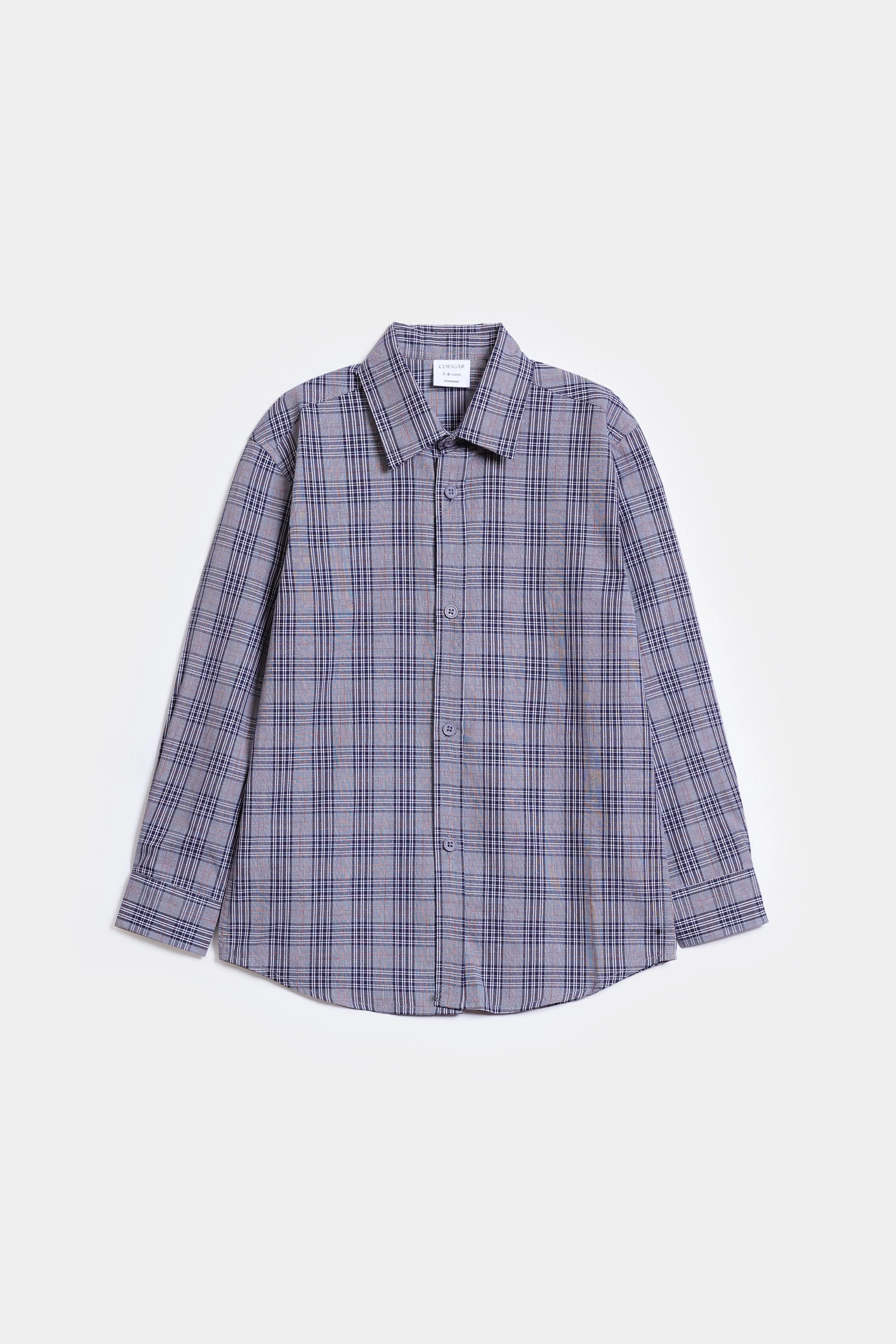 Cotton Check Shirt - Cougar Clothing