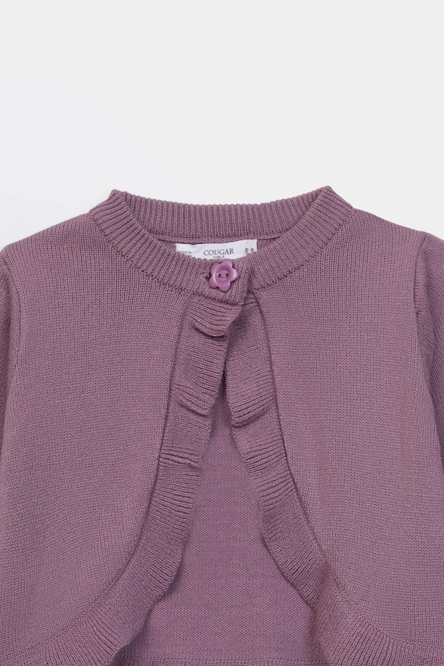 Frilled Cardigan - Cougar Clothing